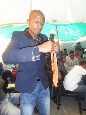 That pastor who forced his church members to eat live snakes also asked them to eat their underwears (PHOTOS) 3