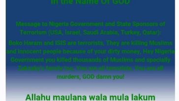 Lagos State Government Website Hacked By Muslims, Read Their Message To Nigerians (PHOTO) 6