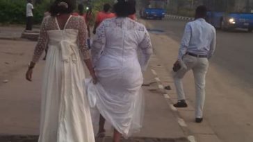 BRIDE Treks To Her Wedding Because of Lagos Marathon (Photo) 23