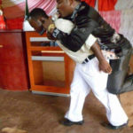 See the Tanzanian Pastor whose Feet Must Not touch the ground Until After His Sermon (PHOTOS) 12
