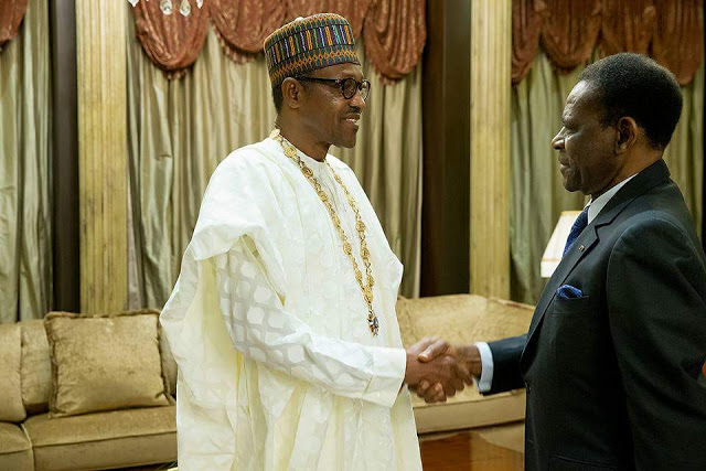 President Buhari Conferred With Highest National Honour In Equatorial Guinea (PHOTOS) 11 President Buhari Conferred With Highest National Honour In Equatorial Guinea (PHOTOS) 11