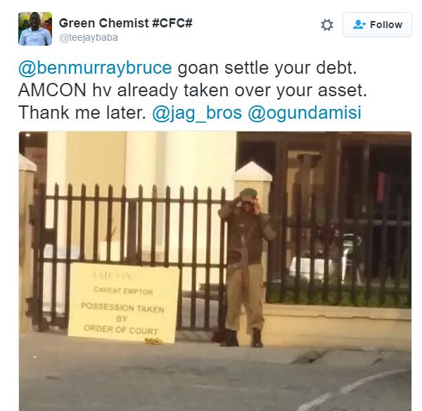 Ben Murray-Bruce Reacts to AMCON Take-over of Silverbird 1