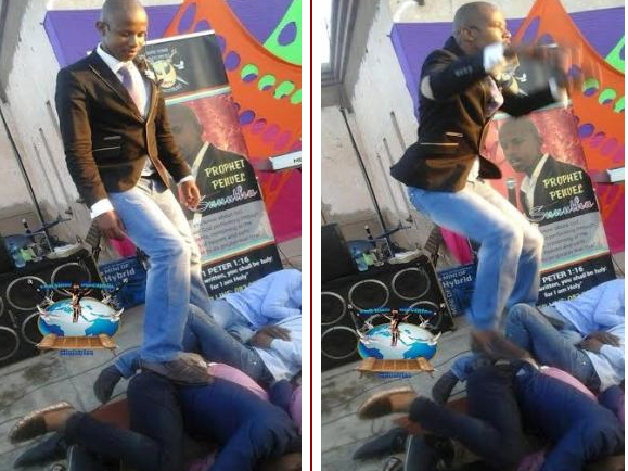 SA Pastor Orders Church Members to Fall Into a Deep Sleep, Jumps on Their Bodies 4