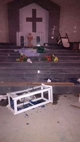 See Photos of the Catholic Church That Was Destroyed by Muslim Youths Near Abuja 5