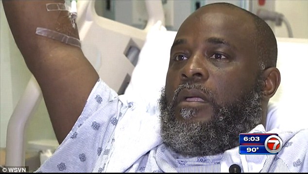 US police shoot unarmed black therapist lying flat on his back with his arms in the air 6