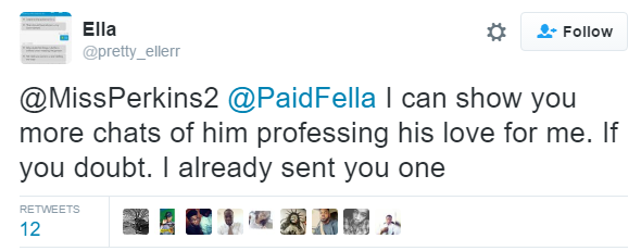 Obsessed Lady Fights Girls On Twitter Over Boyfriend Who Doesn't Acknowledge Her 12