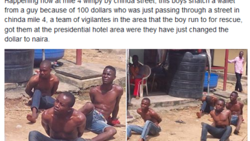 Robbers Paraded After Snatching A Wallet Because They Saw $100 Dollars [PHOTOS] 5