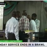 Show Of Shame As Church Members Fight Pastor and Others Over Church Funds in Lagos (Watch Video) 3