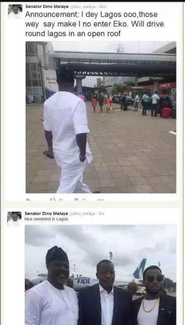 Dino Melaye Dares Tinubu And APC, shares photos he snapped on Bourdillon Street [PHOTOS] 6