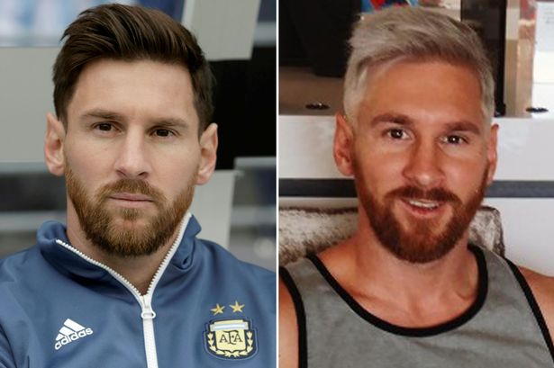 Barcelona star Lionel Messi flaunts new bleach blonde hairstyle 1