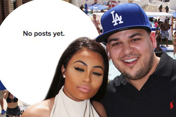 Has Rob Kardashian DUMPED Pregnant Blac Chyna? Wipes his Instagram after 'finding suspicious messages on her phone' 7