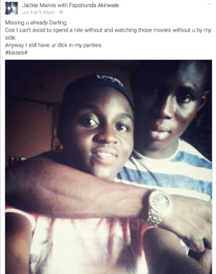 Checkout These Facebook Young Lovers 1