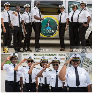 COZA Pastor Biodun Fatoyinbo Shows Off His Private Jet Crew, Bus Shuttle Crew & PR Officers (Photos) 3
