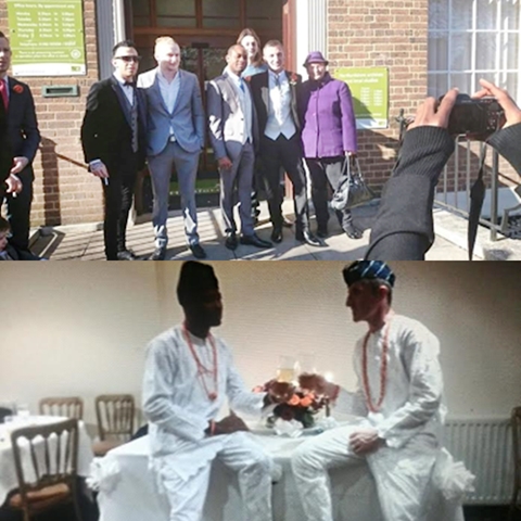 Nollywood Actor Marries His Irish Gay Lover. Checkout The Wedding Photos 4