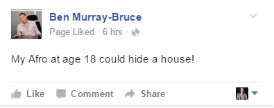 Checkout Ben Bruce And His Afro At 18 [PHOTO] 2