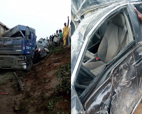 Man Who Survived An Accident Involving A Train, A Truck And His Car Give Thanks To God [PHOTOS] 8