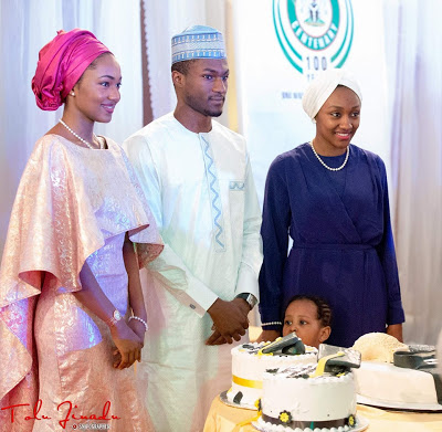 President Buhari Hosts Graduation Dinner for His Children in Aso Rock (Photos) 2