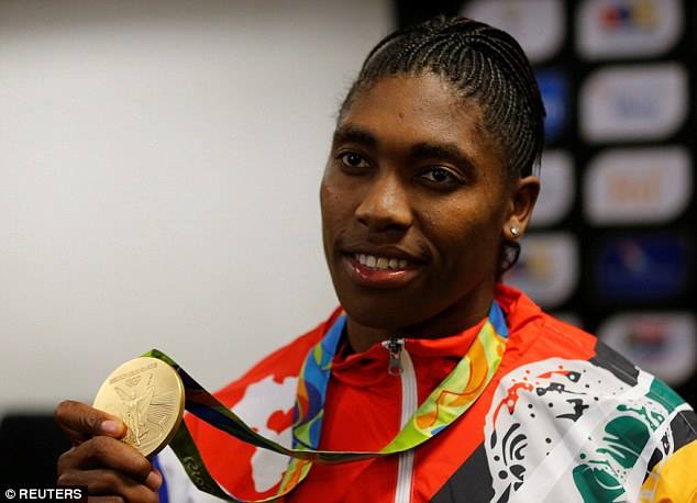 South African Runner Caster Semenya Returns Home, Gives Her Gold Medal To Her Wife [PHOTO] 3