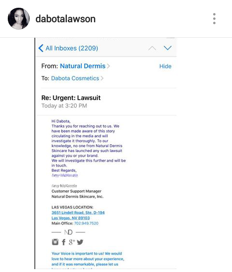 Dabota Lawson Shuts Down Copyright Infringement Rumour 3