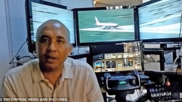 Home flight simulator owned by Flight MH370 Pilot WAS used to plot 'suicide route' over Indian Ocean 4