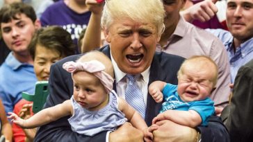 'I love babies! I don't throw babies out!' - Donald Trump 6