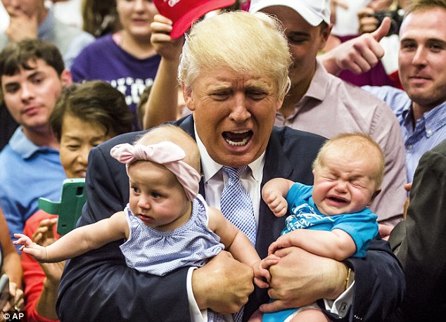 'I love babies! I don't throw babies out!' - Donald Trump 3