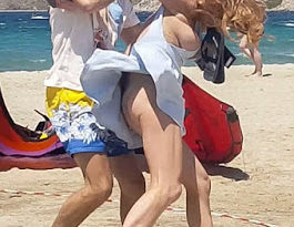 ‘No woman can be hit like this and stay with her man' - Pictures Show Violent Fight Between Lindsay Lohan And Her Ex 9