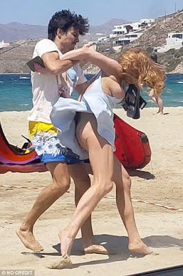 ‘No woman can be hit like this and stay with her man' - Pictures Show Violent Fight Between Lindsay Lohan And Her Ex 1