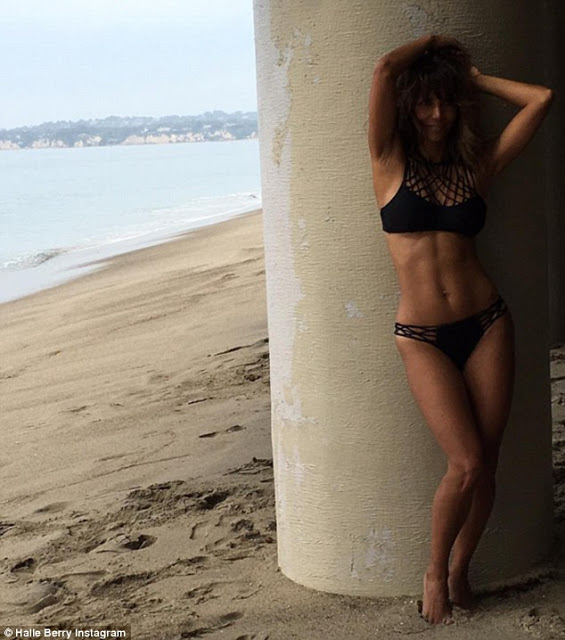 50 year old Halle Berry shows off her incredible body in bikini photoshoot 1