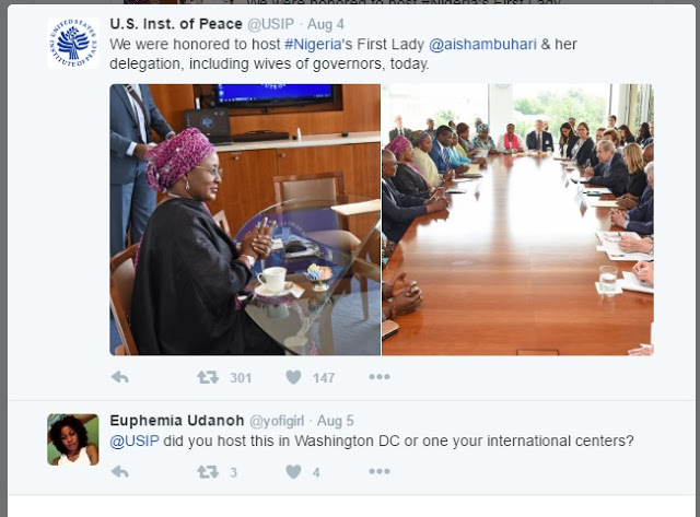 Ekiti State PDP Insists Aisha Buhari Travelled To Qatar Not America [PHOTOS] 7