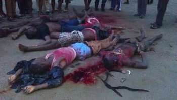 Graphic photos: Notorious cultists killing and beheading people in Ahoada, Rivers State killed by police 6