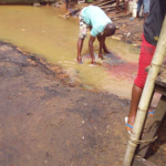 Checkout How Anambra Meat Seller Wash Their Meats Before Selling To The Public 2