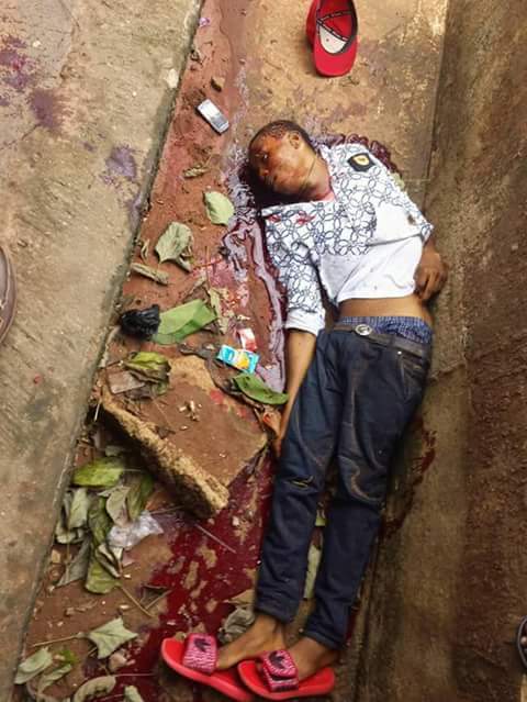 PHOTOS OF final year law student of IMSU killed 48 hours to his graduation 8