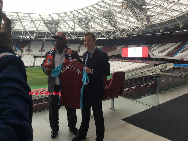 Ifeanyi Ubah's FC Ifeanyi Ubah/Capital Oil and West Ham Sign Partnership Deal [PHOTOS] 6