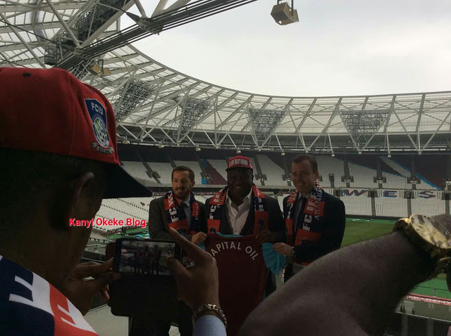 Ifeanyi Ubah's FC Ifeanyi Ubah/Capital Oil and West Ham Sign Partnership Deal [PHOTOS] 67