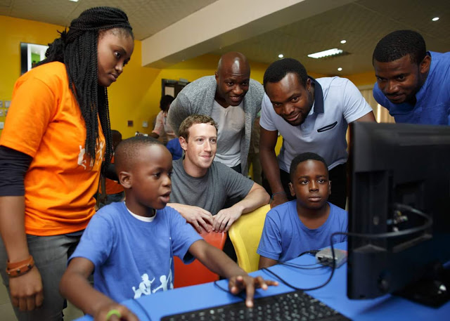 The Energy in Nigeria is Amazing - Facebook Founder Mark Zuckerberg 1