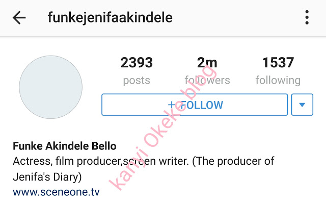 Funke Akindele Confirms Marriage Rumors, Changes Her Surname On Social Networks 2