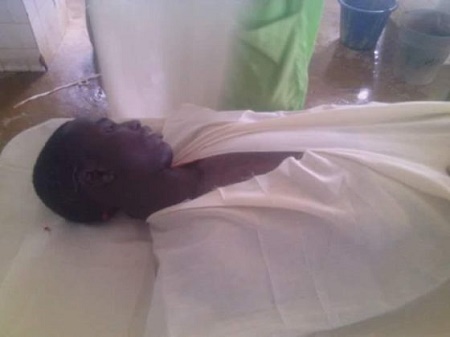 Armed Robbers Slit Keke Driver's Neck in Kano (Very Graphic Photos) 1