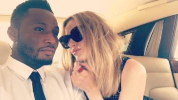 Mikel Obi’s Baby Mama Celebrates Him As Nigeria Wins Their First Match at the Olympics 2