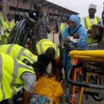 PHOTOS Of Woman That Slumped at Minna Airport During Airlift Of Hajj Pilgrims (Photos) 3