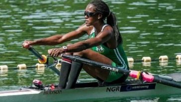 Female Rower representing Nigeria at Rio Olympics qualifies for Semi-Final 3