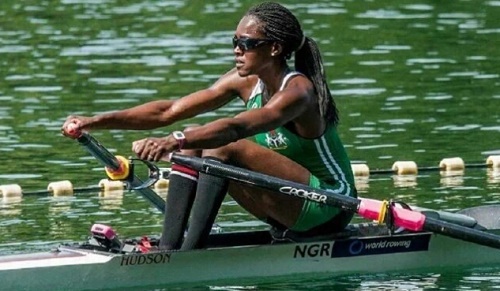 Female Rower representing Nigeria at Rio Olympics qualifies for Semi-Final 3