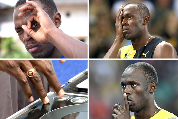 Conspiracy Theorists Claim Usain Bolt Is A Member of ILLUMINATI. Masonic and Satanic Hand Gestures Decoded 48