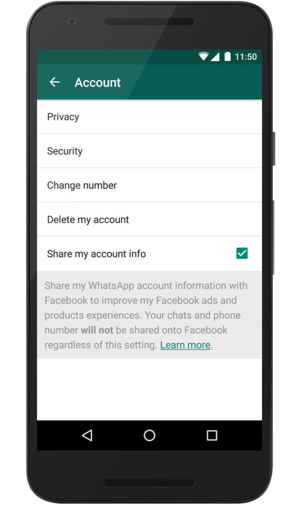 How To Stop Whatsapp From Sharing Your Phone Information With Facebook [MUST READ] 4