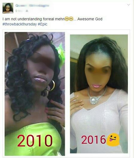 Checkout This Edo Girl's Amazing Transformation In 6 Years 1