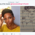 LOL! See these drawings of Nigerian celebrities, done by an INCREDIBLE artist. 11