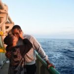 Nigerian Migrant Couple Spotted Kissing Aboard a Ship After Being Rescued from Sea 9
