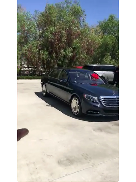 Tyga Gives Kylie Jenner A Maybach for Her 19th Birthday 3