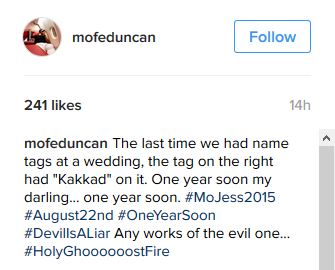 Popular Married Nollywood Actor Mofe Duncan Flirts with Busty Chick on Instagram in Alleged Leaked Chat 4
