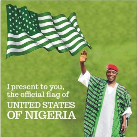 LOL! Have You Seen United States Of Nigeria Flag That Everyone Is Talking About? 1